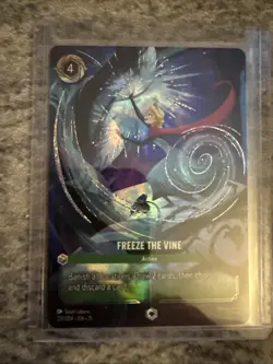 Freeze The Vine Enchanted Lorcana TCG Set 11 Winterspell 231/204 - Image 1