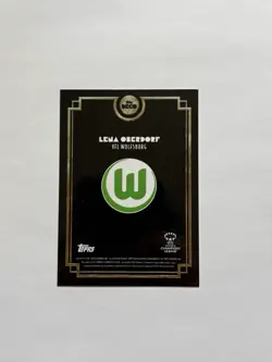 Lena Oberdorf 2023 Topps Deco - Wolfsburg Base Card - Image 2