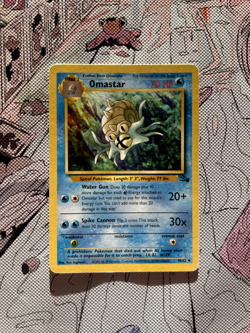 Omastar | Fossil 40/62 | Vintage 1999 Pokemon Card | Excellent | 3x Available - Image 3