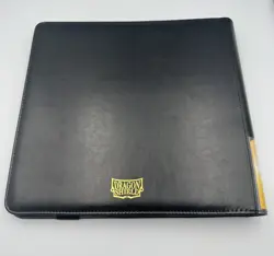 Dragon Shield Card Binder – 4 Pocket (Sideload) Portfolio Black-Used Very Good - Image 3