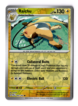 Pokemon Card Lot Raichu - Image 2