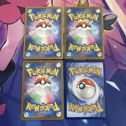 Pokemon TCG | Japanese & English Pikachu Full Art Rare X4 Card Bundle - Image 4