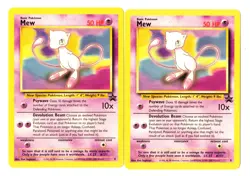 2 - MEW - Black Star Regular Promo Card - (Pokemon) C - Image 1