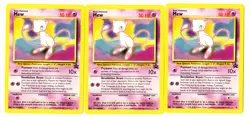 3 - MEW - Black Star Regular Promo Card - (Pokemon) A - Image 1