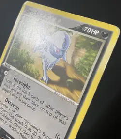 Absol 18/110 Holon Phantoms Regular *DAMAGED* Pokemon Card - Image 3