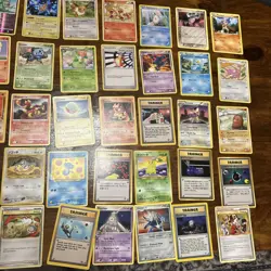 vintage pokemon cards estate lot 50 Cards - Image 3