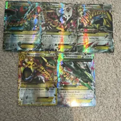 Pokemon TCG Mega EX Holo Card Lot - 22 Cards Primal Kyogre, MBlastoise - Image 3