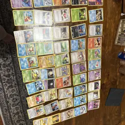 vintage pokemon cards estate lot 50 Cards - Image 1