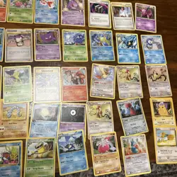 vintage pokemon cards estate lot 50 Cards - Image 3
