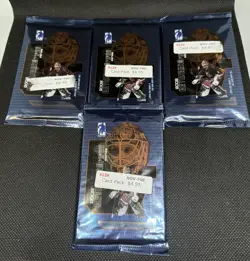 Rare 2002 Between The Pipes Series NHL Cards Goalies Lot of 4 Packs HTF - Image 1
