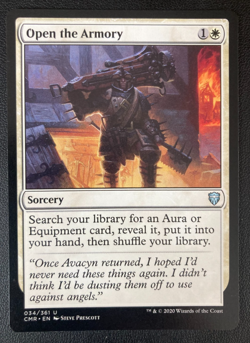 Open the Armory Commander Legends NM MTG - Image 1