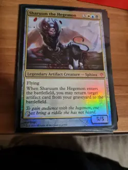 Oversized Sharuum the Hegemon Foil MTG Magic the Gathering Card NM Mint C13 - Image 1