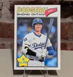 2026 Topps Heritage #290 Shohei Ohtani All Star Icon Variation Dodgers SP - Image 1