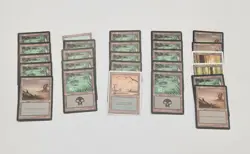 Magic Karten Satz Standard Lander Sumpf Swamp 25 Karten verschiedene Editionen - Image 1