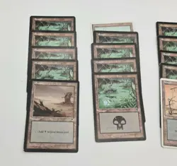 Magic Karten Satz Standard Lander Sumpf Swamp 25 Karten verschiedene Editionen - Image 2