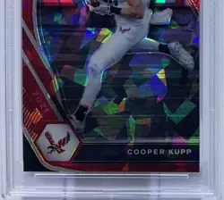 Cooper Kupp PSA 9 -2021 Panini Prizm DP ‘Red Ice Prizm’ - Seahawks, Rams, Routes - Image 3