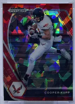 Cooper Kupp PSA 9 -2021 Panini Prizm DP ‘Red Ice Prizm’ - Seahawks, Rams, Routes - Image 5