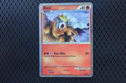 Entei HGSS20 - Pokemon Black Star Promo Holo LP- - Image 1