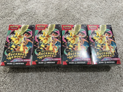 Pokemon TCG: Mega Evolution Ascended Heroes Booster Bundle (6 Packs) Lot Of 4 - Image 1