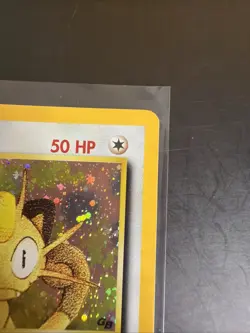 Meowth 10/53 Black WOTC Star Promo Holo Gameboy Exclusive Pokemon TCG NM - Image 4