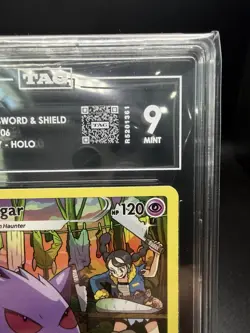 Gengar 2022 Pokemon Sword & Shield Lost Origin #TG06 Trainer Gallery TAG 9 - Image 3