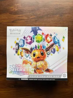 Pokemon Scarlet Violet Prismatic Evolutions Elite Trainer Box ETB New/Sealed - Image 1