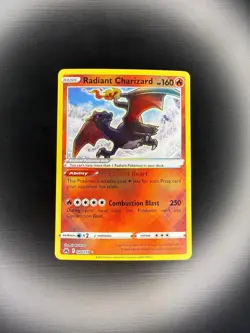 Radiant Charizard 020/159 Radiant Rare Crown Zenith Pokemon Near Mint - Image 1