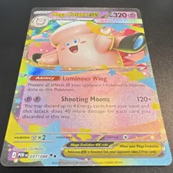 Pokemon Lillie's Clefairy ex 056/159 Sv09 Journey Together Double Rare Holo - Image 2