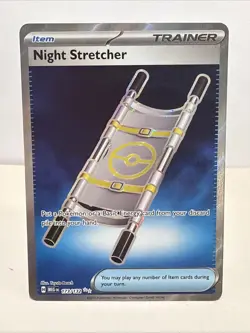 Night Stretcher 173/132 Me01: Mega Evolution Holo Pokemon - Image 1