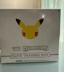 Pokemon CELEBRATIONS 25th Anniversary Elite Trainer Box Factory Sealed - Image 1