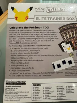 Pokemon CELEBRATIONS 25th Anniversary Elite Trainer Box Factory Sealed - Image 4
