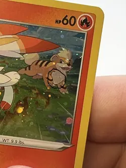 Pokemon TCG *Galaxy Swirl* Scorbunny SWSH244 Cosmos Holo Promo (English) - NM - Image 3