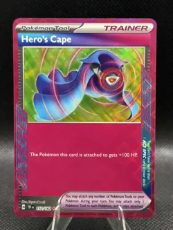 Hero's Cape 152/162 SV05: Temporal Forces Holo Pokemon TCG - Image 1