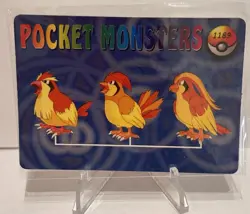 1996 Nintendo Pokemon Pocket Monsters Japanese Vending Sticker Holo Prism 25 LOT - Image 5
