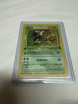 Pokemon Holo Lot of 7 Vintage Pokemon 1st edition MP/LP Lapras Hitmonlee - Image 2