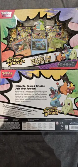 Pokemon TCG Ascended Heroes Deluxe Pin Collection New Sealed x2 - Image 3