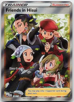 Friends in Hisui 148/159 Ultra Rare Crown Zenith Pokemon Near Mint - Image 1