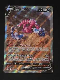 Pokemon TCG Drapion V Crown Zenith: Galarian Gallery Gg49/Gg70 Holo Ultra Rare - Image 2