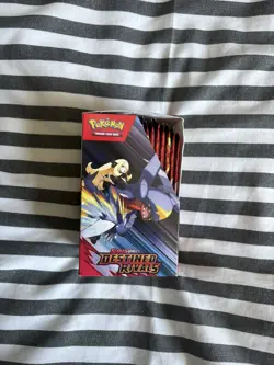 Pokemon TCG Destined Rivals Half Booster Box 18 Packs (Unsealed) - Image 2