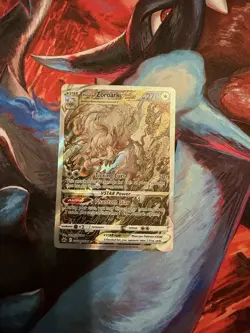 Pokemon TCG Hisuian Zoroark VSTAR GG56/GG70 Crown Zenith Full Art Mint Condition - Image 1