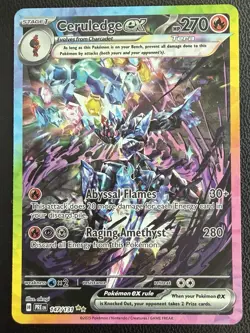 Ceruledge EX 147/131 Prismatic Evolutions MINT Pokemon TCG SIR - Image 1