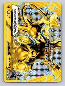 LUXRAY BREAK 47/122 BREAK RARE BREAKPOINT POKEMON NM - Image 1
