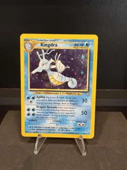 Pokemon TCG Kingdra Holo Rare Card 8/111 Neo Genesis - Image 1