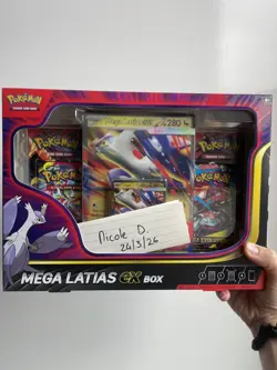 Pokemon TCG Mega Evolution Mega Latias ex Collection Box New /Sealed - Image 2