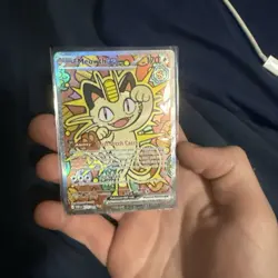 Pokemon Meowth ex 121/088 Perfect Order Special Illustration Rare - Image 2