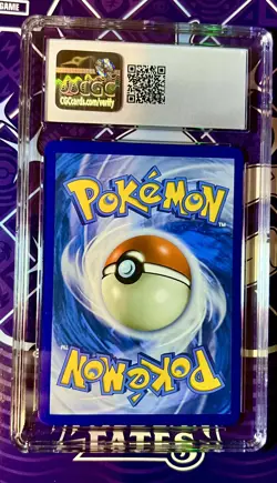 2016 Pokemon Dragons Exalted 85 RAYQUAZA EX CGC 8.5 NM MINT 🐲 45 Deg Holo Sheen - Image 2