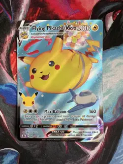 Pokemon TCG Flying Pikachu VMax 007/025 Celebrations Playset NM - Image 1