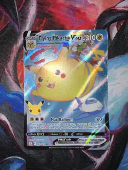 Pokemon TCG Flying Pikachu VMax 007/025 Celebrations Playset NM - Image 2