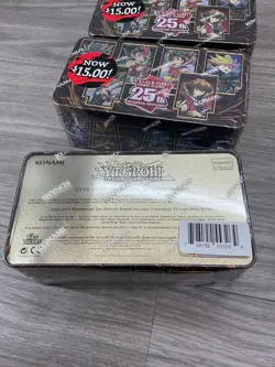 3 -YU-GI-OH! 25TH ANNIVERSARY Mega Pack Tin DUELING HEROES Factory Sealed - Image 2