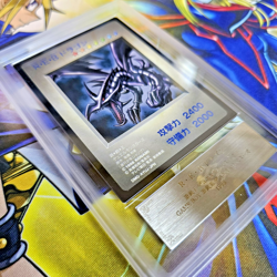 YUGIOH 1998 RED EYES BLACK DRAGON DM1 GAMEBOY PROMO ARS 10 PSA 10 - Image 3